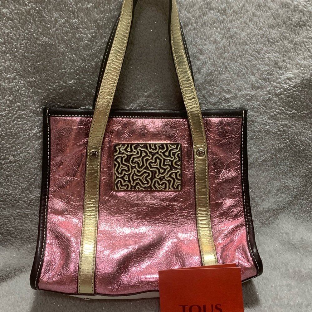 TOUS Handbag- metallic